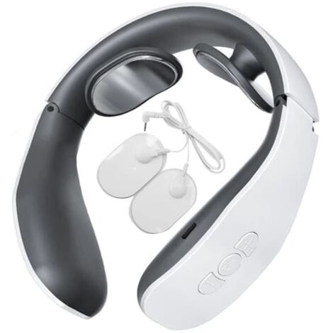 Appareil de massage cervical TENS et EMS 2 en 1 Appareil de massage cervical électrique-AquaForge (1/4)