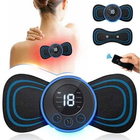 Massage EMS du dos, de la nuque et des épaules - Massage sans fil bleu-AquaForge (1/5)