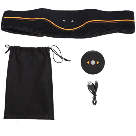 Ceinture de massage amincissante EMS intelligente pour la maison, orange.-AquaForge (1/5)