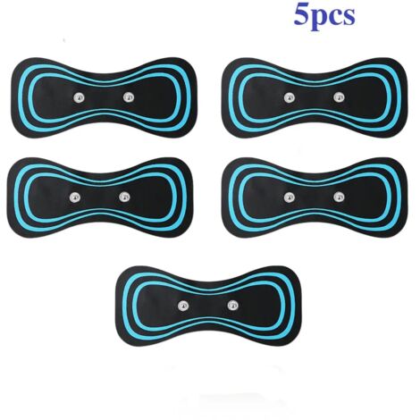 10/5 électrodes auto-adhésives de rechange pour appareil TENS, appareil d'électrostimulation musculaire, masseur corporel, patchs pour les épaules06127-AquaForge