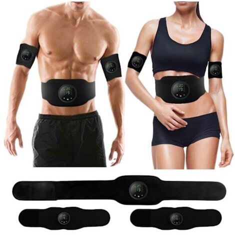 Stimulateur musculaire sans fil intelligent EMS pour le fitness, l'entraînement abdominal et la perte de poids : patch amincissant pour le corps et les bras-AquaForge (1/5)