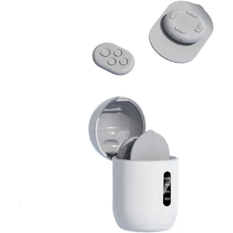 Appareil de massage à impulsions électriques pour la nuque et les épaules, stimulateur musculaire EMS, stimulateur musculaire sans fil avec télécommande, comprend 2 électrodes, portable-AquaForge