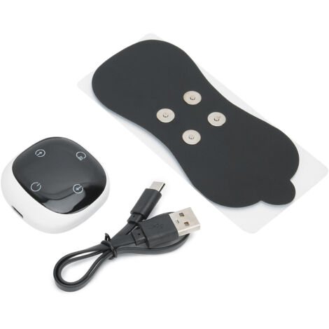 Mini masseur électrique EMS pour la nuque, rechargeable par USB, avec patch de massage cervical pour soulager les douleurs musculaires.-AquaForge (1/5)