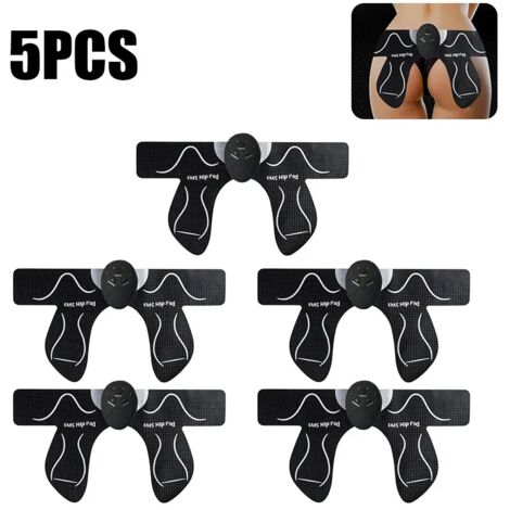 Appareil d'électrostimulation musculaire multifonctionnel et pratique pour les hanches et les fesses : pâte tonifiante pour les fesses, accessoires de fitness.-AquaForge (1/5)