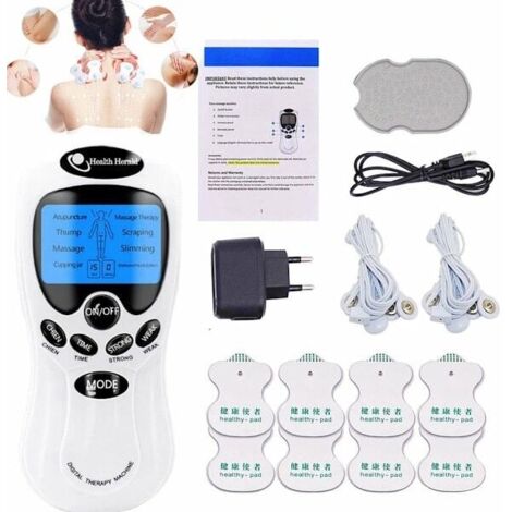 Stimulateur musculaire TENS et EMS 8 en 1 pour le soulagement de la douleur et le massage - FY-AquaForge (1/5)