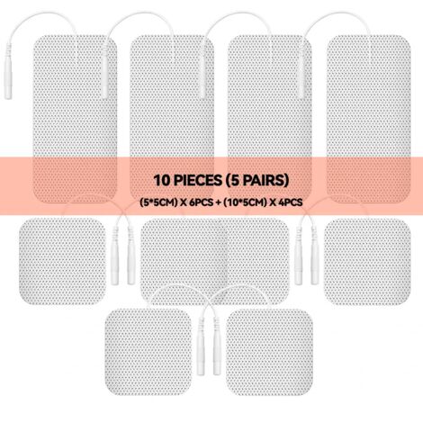 Électrodes EMS Compex pour stimulateur musculaire, patch d'acupuncture, physiothérapie, dizaines d'appareils, gel conducteur, massage corporel03976-AquaForge