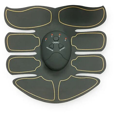 Appareil d'électrostimulation musculaire sans fil EMS, stimulateur abdominal intelligent, autocollants amincissants pour la perte de poids et le massage corporel.-AquaForge (1/5)