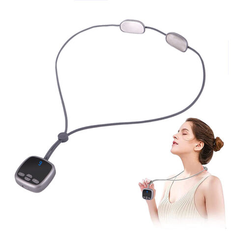 Masseur de cou portable avec chaleur et EMS pour soulager la douleur-AquaForge (1/4)