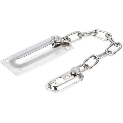 Lot de 2 cadenas de porte en acier inoxydable avec cache-cadenas de protection pour usage intérieur-AquaForge (1/5)