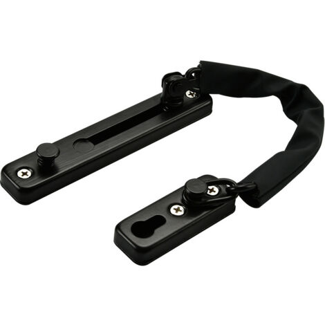 Quincaillerie pour cadenas à chaîne, cadenas de porte antivol à chaîne, cadenas de porte renforcé, antivol-AquaForge (1/5)