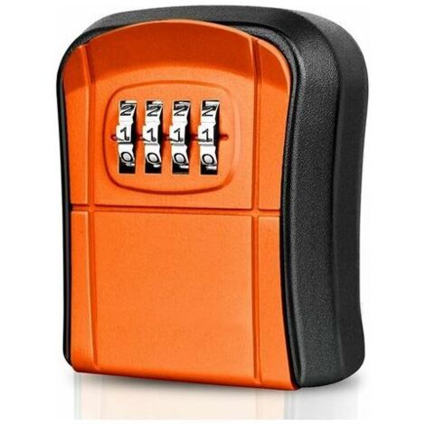 DRIVE - OBCYY Porte-clés mural de sécurité extérieur avec code numérique et anneau étanche (Orange)-AquaForge (1/5)