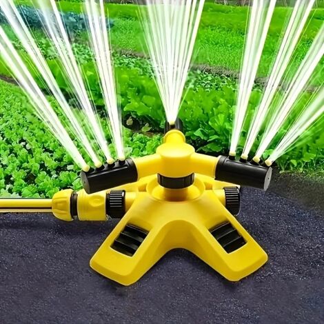 Système d'arrosage de jardin rotatif à 360° sur pied (1 unité)-AquaForge (1/4)