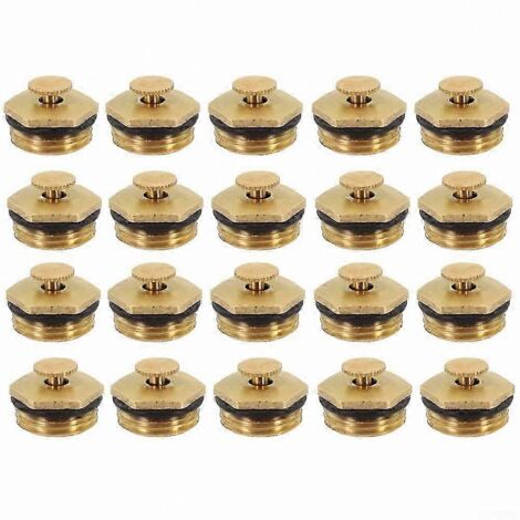 Lot de 20 têtes d'arrosage en laiton orientables à 360° pour l'irrigation de jardin-AquaForge (1/5)