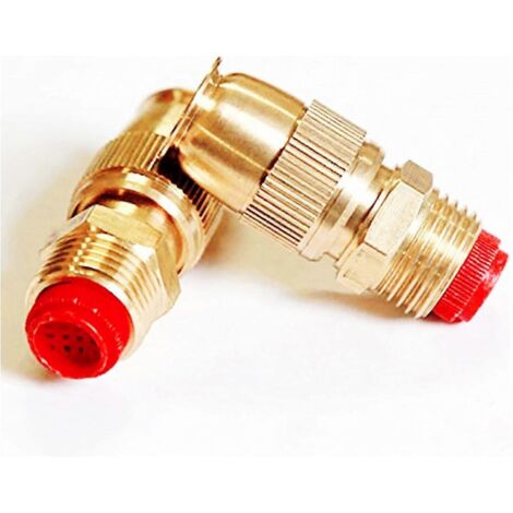 [RM] Lot de 2 buses de pulvérisation en laiton pour arroseur de jardin, raccord d'eau 1/2" (DN15), pour l'horticulture et l'agriculture.-AquaForge (1/5)