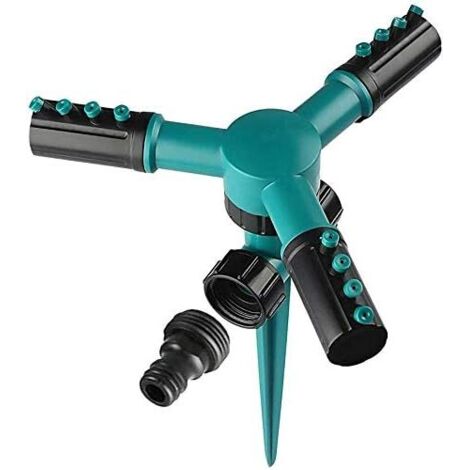 Système d'irrigation pour pelouse, arroseur de jardin rotatif à 360°-AquaForge (1/5)