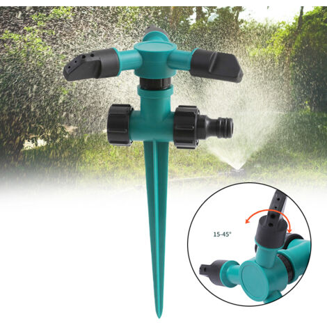 Arroseur de pelouse automatique rotatif, système d'irrigation pratique pour jardin et cour-AquaForge (1/5)