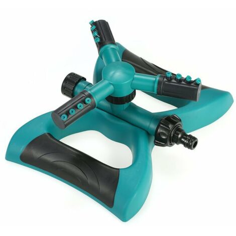 Arroseur de jardin à 3 bras, système d'arrosage automatique rotatif à 360° pour l'irrigation du jardin-AquaForge (1/5)
