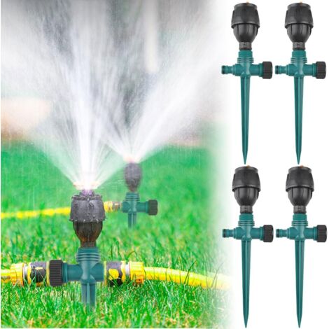 Arroseur de jardin, irrigation automatique à 360°, ensemble de 4 pièces-AquaForge (1/5)