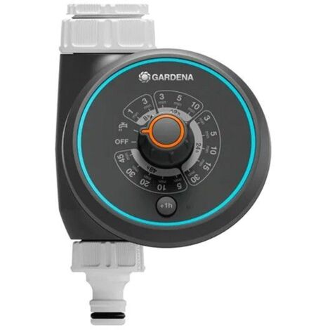 Arroseur automatique - GARDENA - Facile - Pour robinets 20/27 et 26/34 - 17 cycles d'arrosage préréglés-AquaForge (1/5)