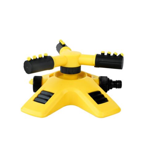 Arroseur rotatif automatique à 360° pour pelouse et jardin (irrigation à trois points).-AquaForge (1/2)