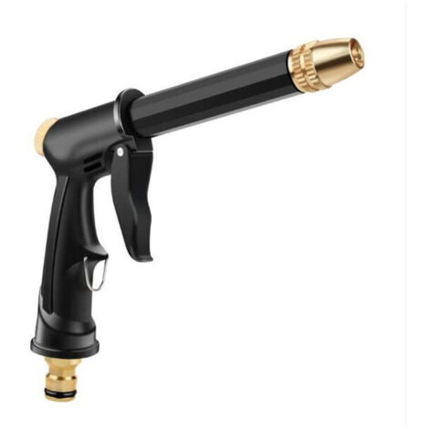 Pistolet à eau haute pression (1 pièce) pour lavage de voiture, arrosage de jardin, tuyau d'arrosage, buse de pulvérisation, outil de nettoyage-AquaForge (1/5)