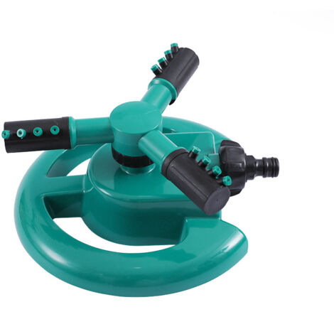 Arroseur de jardin automatique - Rotation à 360°, 3 bras, ZQKLA-AquaForge (1/5)