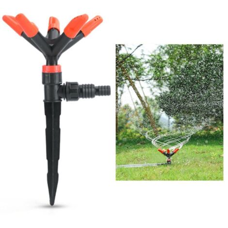 Arroseur de jardin automatique rotatif à 360° pour pelouse et système d'irrigation-AquaForge (1/5)