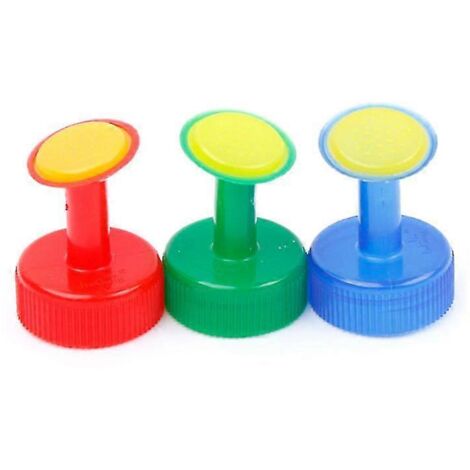 Buse d'arrosage en plastique, arroseur, outil de jardinage pour plantes en pot, bleu-vert-rouge, lot de 15-AquaForge (1/4)