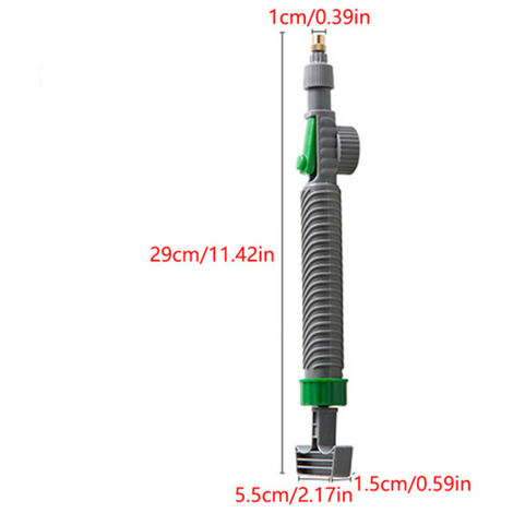 Pistolet d'arrosage à buse réglable pour chariot, arroseur manuel agricole, tête d'irrigation haute pression, pulvérisation par atomisation pour jardin-AquaForge (1/5)