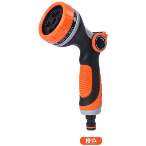 Pistolet d'arrosage multifonction haut de gamme à 10 fonctions, arroseur de jardin haute pression pour le lavage de voiture et l'irrigation du jardin.-AquaForge (1/5)