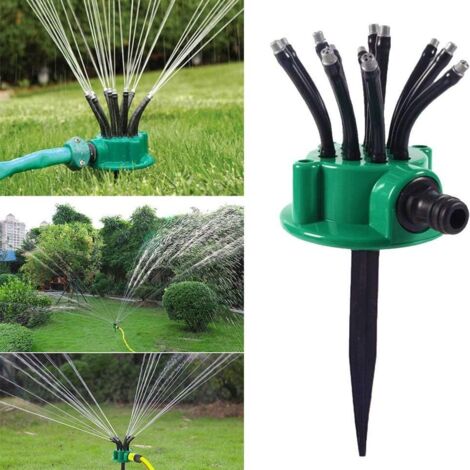 Arroseur de jardin automatique rotatif à 360° pour l'irrigation de pelouse-AquaForge (1/5)