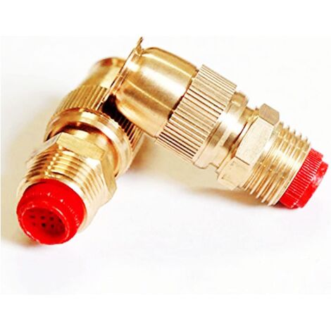 2 buses d'arrosage en laiton pour jardin 1/2" (DN15) Spray Atomi-AquaForge (1/5)