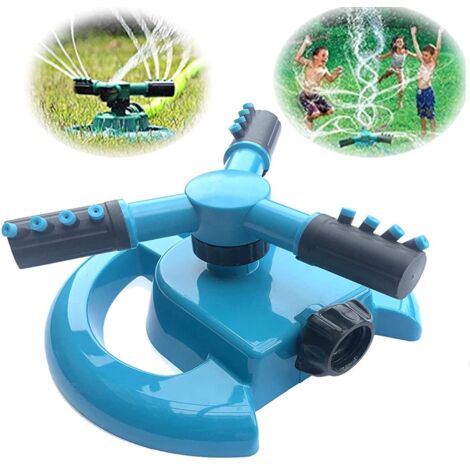 Arroseur de jardin automatique rotatif à 360° pour l'irrigation de pelouse KLB-AquaForge (1/5)