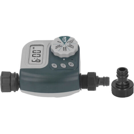 Minuteur d'arrosage automatique programmable et facile à utiliser, conforme aux normes américaines, pour jardin, pelouse et piscine.-AquaForge (1/5)