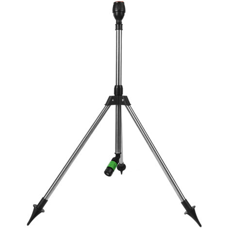 Support d'arrosage automatique rotatif à 360° avec tête d'arrosage relevable pour jardin et pelouse-AquaForge (1/5)