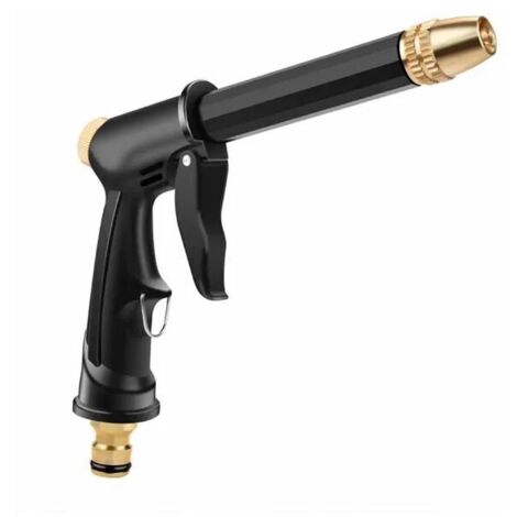 Pistolet à eau haute pression pour le nettoyage de tuyaux d'arrosage, arroseur, kit d'outils de nettoyage pour camions et voitures (1 pièce)-AquaForge (1/5)