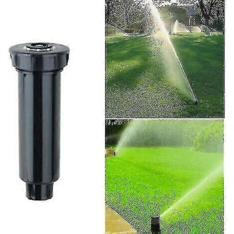 Lot de 5 ou 10 arroseurs escamotables Rain Bird 1/2" pour jardin et pelouse, à engrenages, débit 520-760 l/h, hauteur de coupe 25-360 mm-AquaForge (1/4)