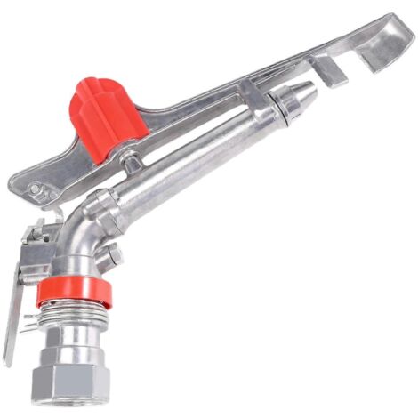 Arroseur de jardin de 3,8 cm (1,5 pouce) réglable à 360° en alliage de zinc durable-AquaForge (1/5)