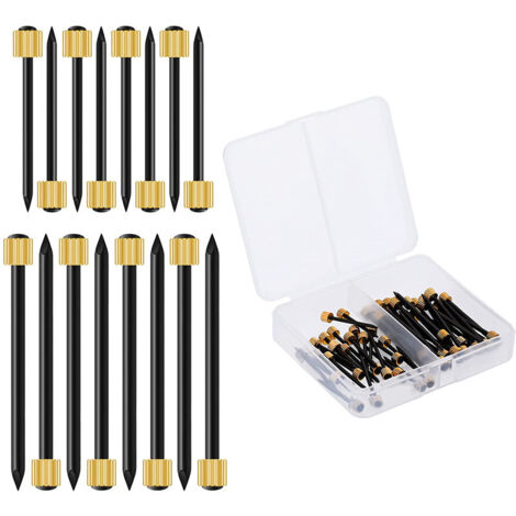 Lot de 50 clous de suspension pour tableaux et cadres, avec boîte de rangement en plastique.-AquaForge (1/5)