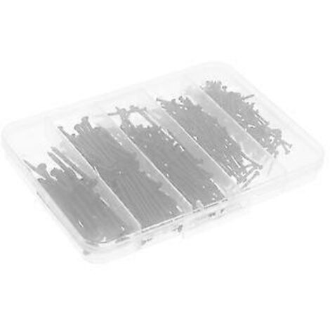 Fixations murales pour tableaux, clous de 2,50 x 0,30 x 0,30 cm, lot de 401.-AquaForge (1/5)