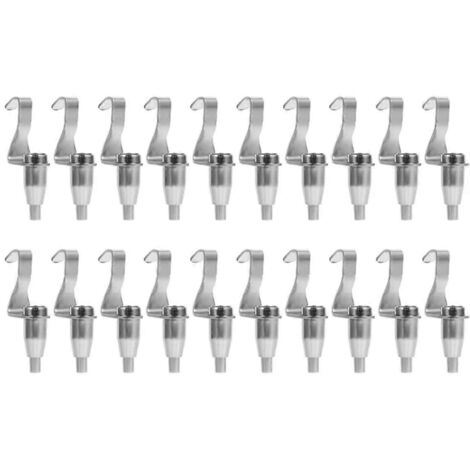 Crochets métalliques réglables pour cimaises, accessoires pour systèmes de suspension-AquaForge (1/5)