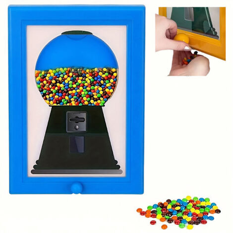 Distributeur automatique de bonbons, cadre photo à suspendre, distributeur de chewing-gum, format A4-AquaForge