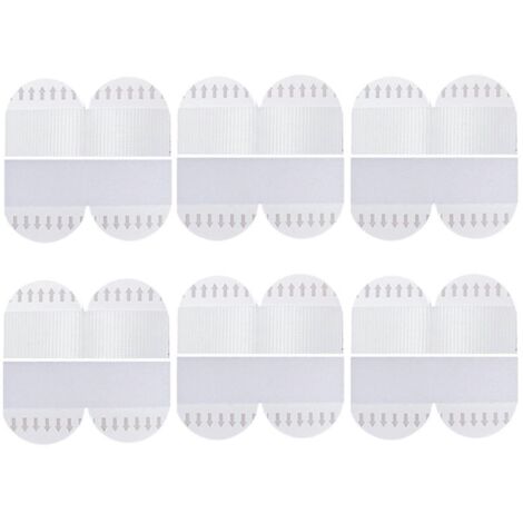 Lot de 12 bandes adhésives résistantes pour accrocher des tableaux, 38 x 38 mm.-AquaForge (1/5)