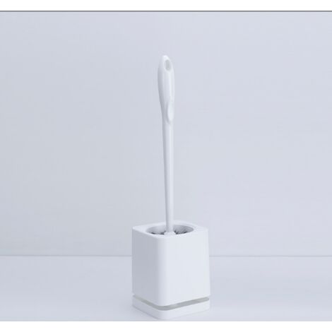 Ensemble de brosses de toilette murales sans angles morts, blanches-AquaForge (1/5)