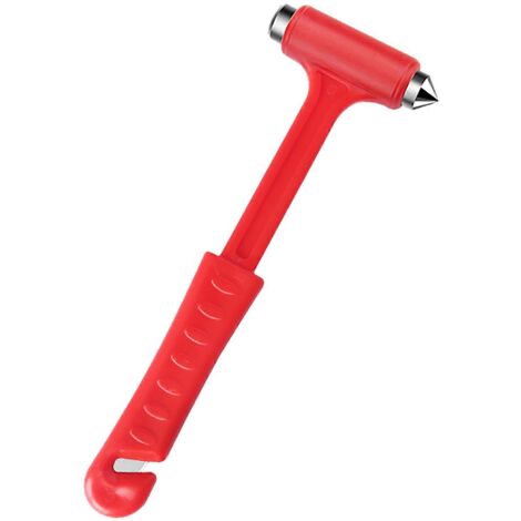 Marteau de sécurité multifonctionnel haute dureté pour brise-vitre de voiture, marteau d'urgence-AquaForge (1/4)