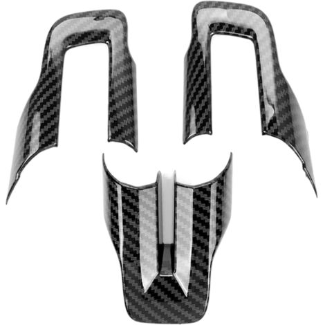 Ensemble de 3 autocollants décoratifs pour boutons de volant (pour propriétaires de véhicules).-AquaForge (1/5)