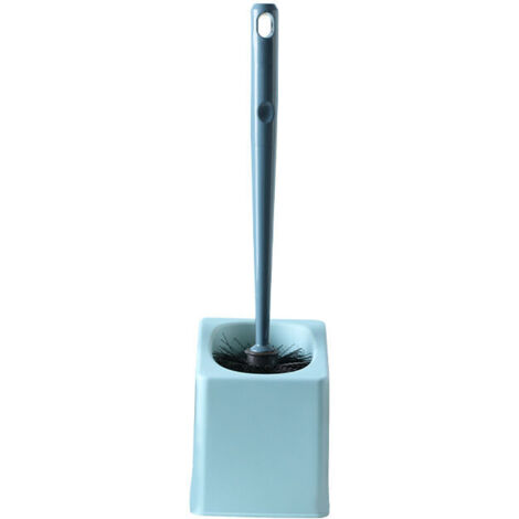 Brosse de toilette avec siège et système de drainage (bleue)-AquaForge