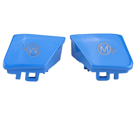 1 paire de boutons de commutation de mode M1/M2 pour volant de voiture M3 M4 F80 F82 F83 (bleu)-AquaForge (1/5)