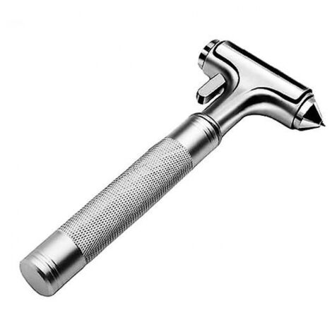 Marteau de sécurité automobile en métal, interrupteur d'urgence pour véhicule, outil d'évacuation d'urgence, accessoires automobiles, marteau de sécurité-AquaForge (1/5)