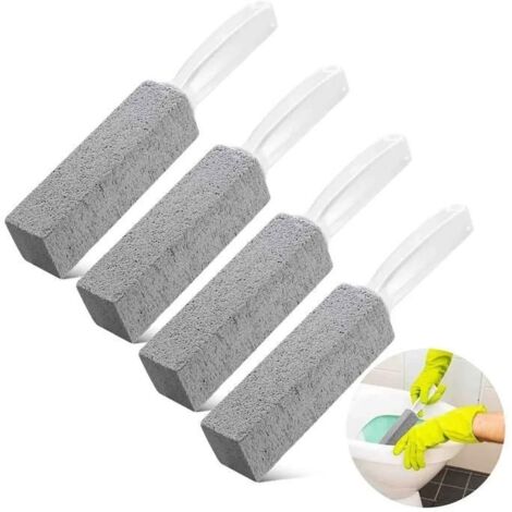 Brosse de toilette avec manche, brosse de nettoyage en profondeur, brosse de toilette - Mcj-AquaForge (1/4)